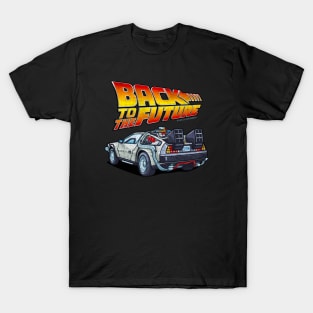 Back to the Future - DMC DeLorean T-Shirt